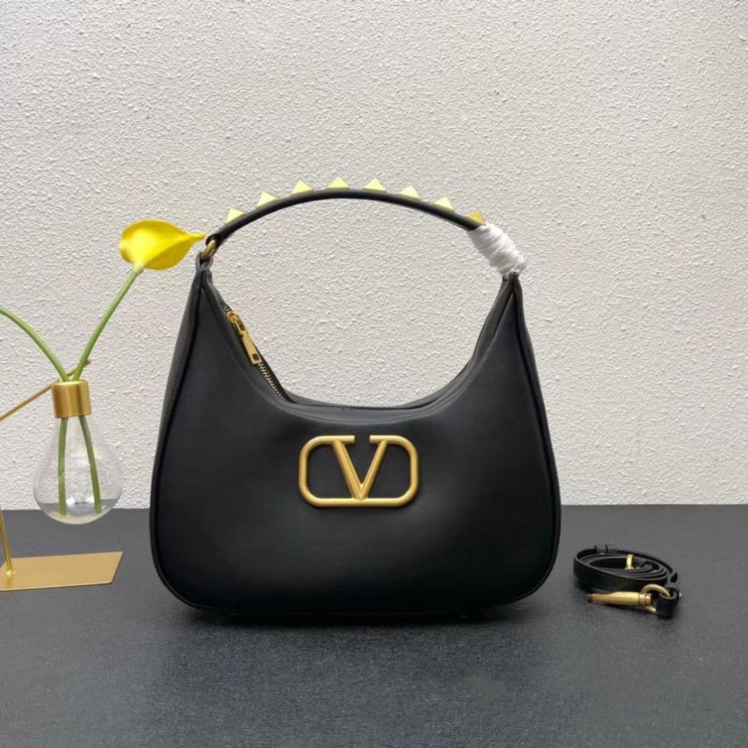 Valentino Stud Sign leather Bag - Image 7