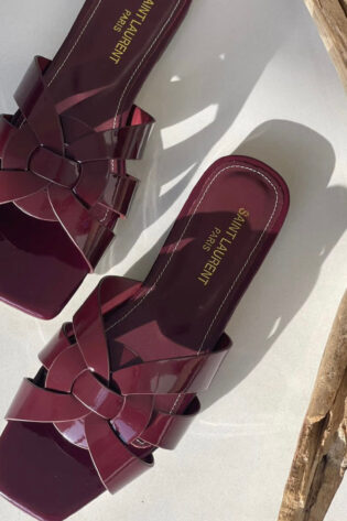 YSL Tribute Patent Leather Shoes