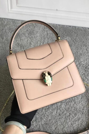 Bvlgari Serpenti Forever Soft Leather Bag