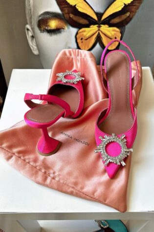 Amina Muaddi Style #1 Shoes