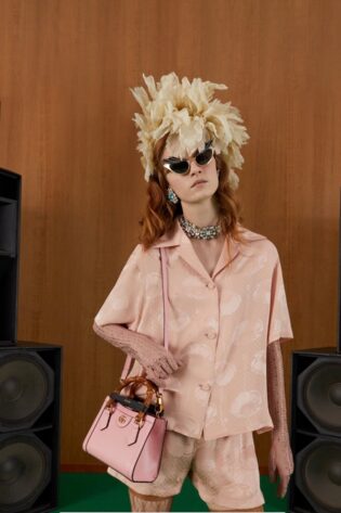 GUCCI Diana Mini Tote Bag