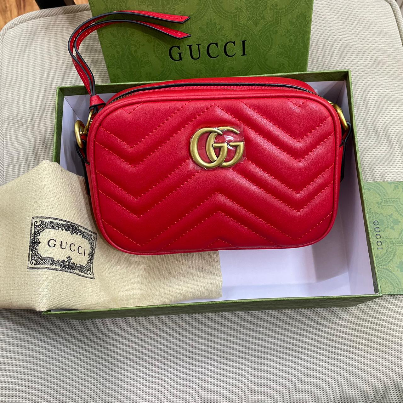 GG Marmont mini Shoulder Bag - Image 5