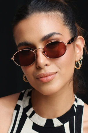 Prada Oval Metal Sunglasses – PR 64XS Style
