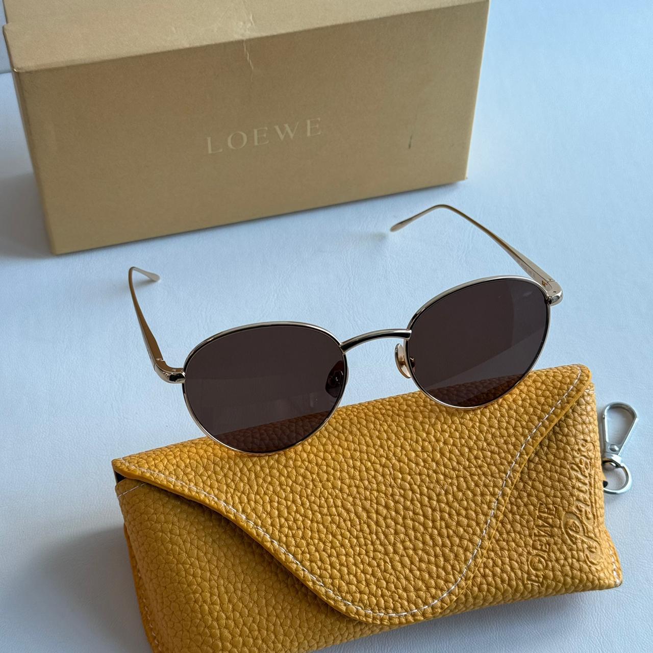 Loewe Round Metal Frame Sunglasses - Image 3