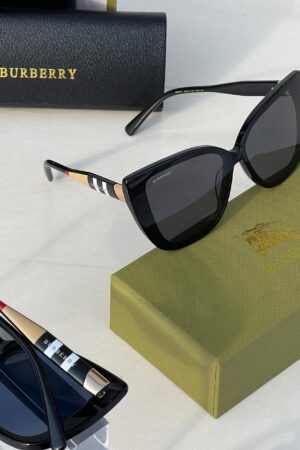 Burberry Cat-Eye Sunglasses BE4291 – Vintage Check Arms