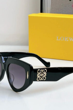 Loewe Inflated Cat-Eye Acetate Sunglasses