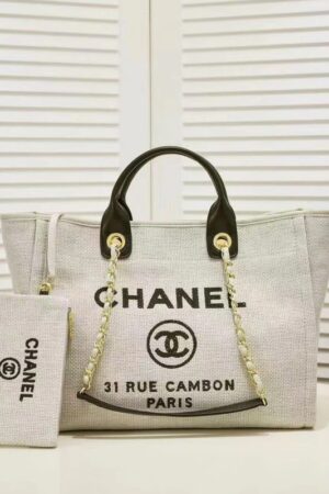 Chanel Tote Canvas Bag - Style#8